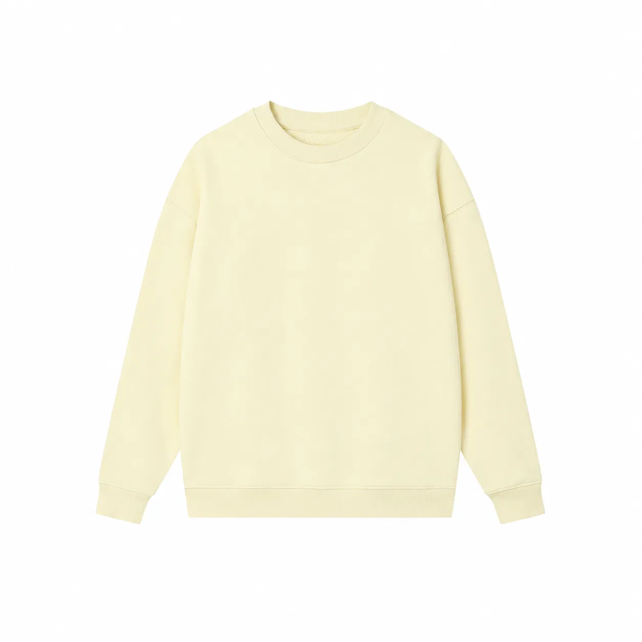 Core 380 & Matching Styles in Apricot, crewneck sweatshirt · front view