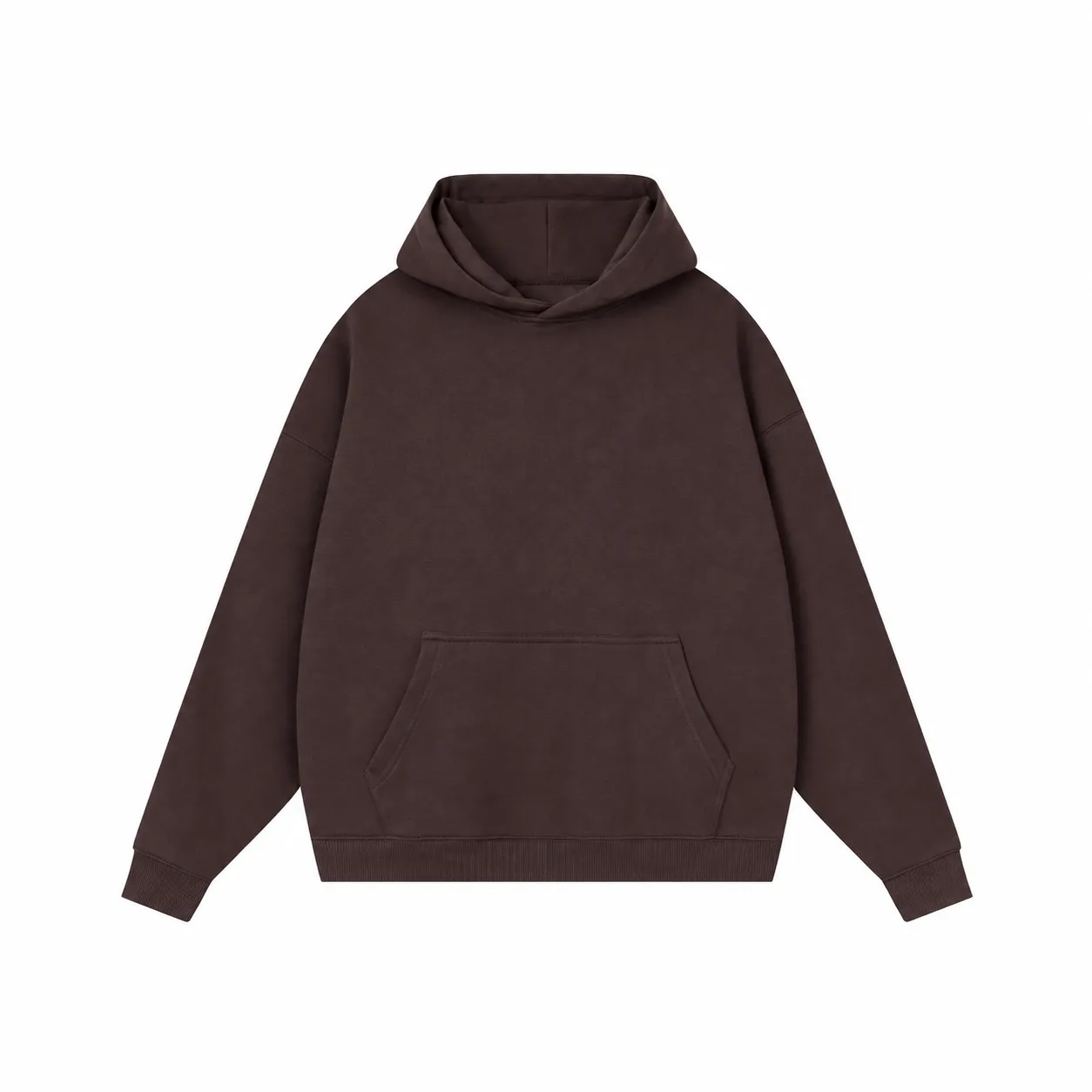 Core 380 & Matching Styles in Plum, pullover hoodie · front view