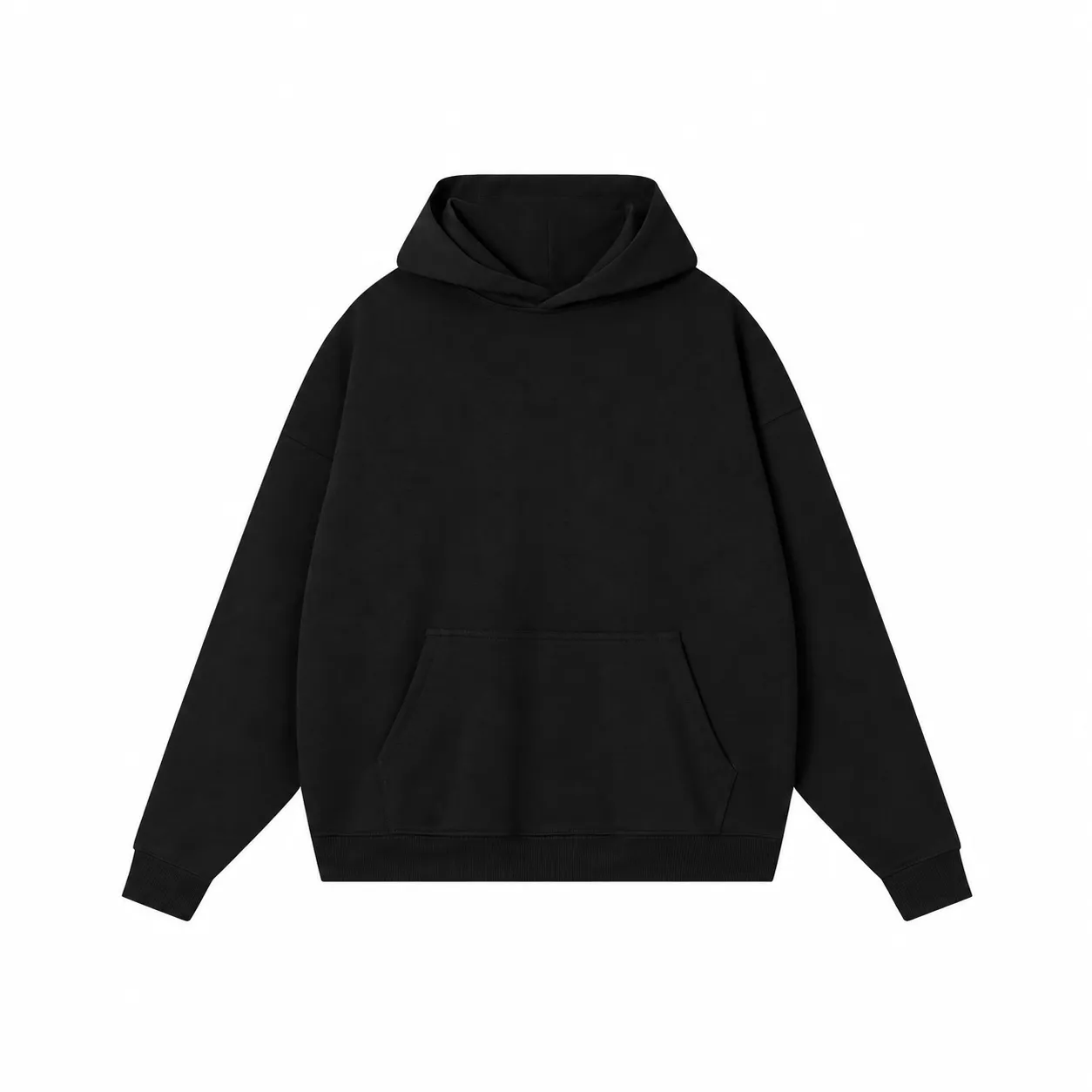 Core 380 & Matching Styles in Sesame Black, pullover hoodie · front view