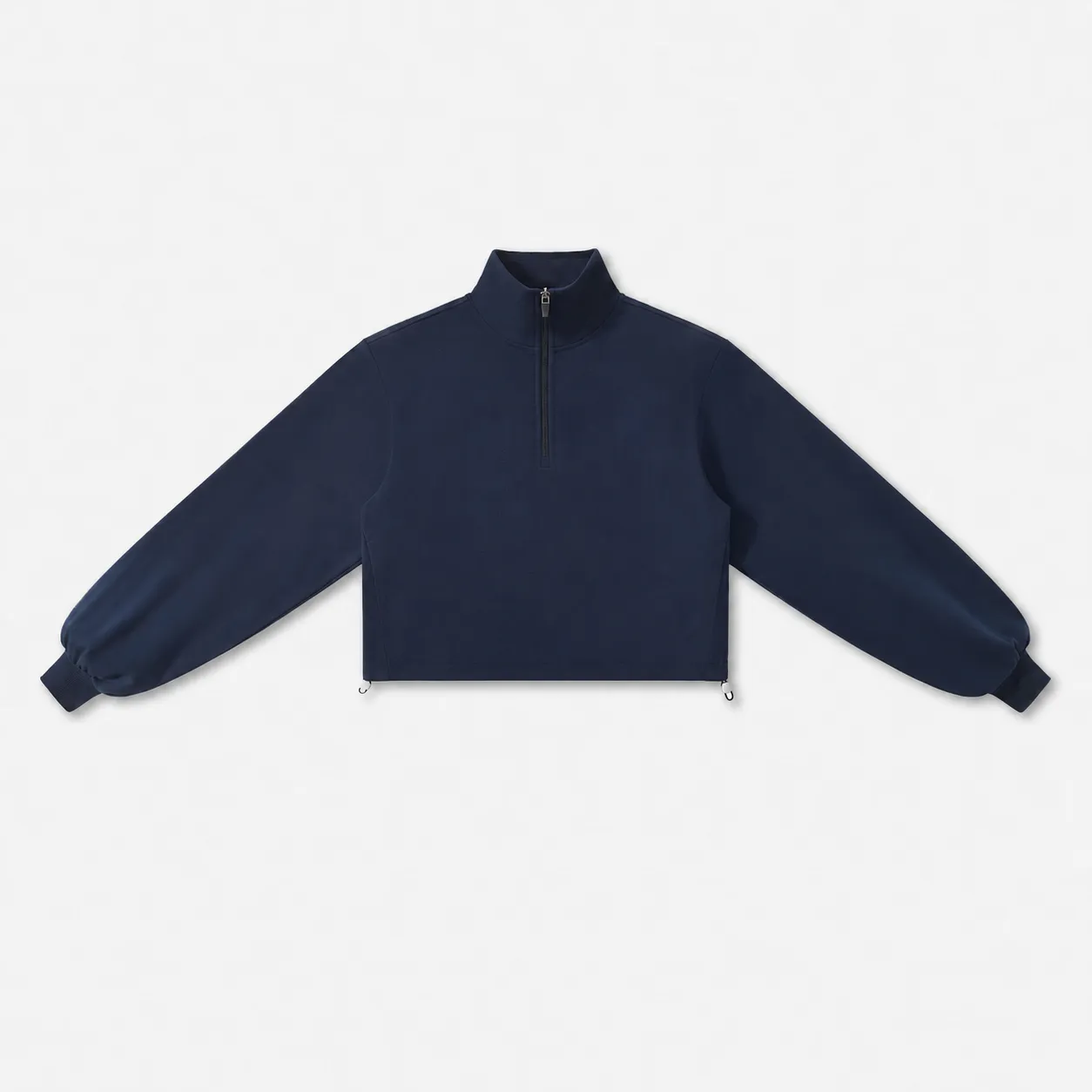Court 420 Half-Zip Set in Blue Grey, garment view