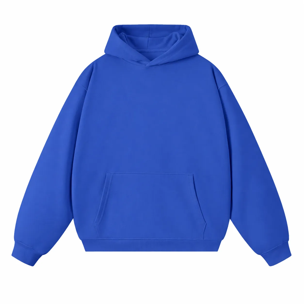 Frame 380 Hoodie in Klein Blue, front view