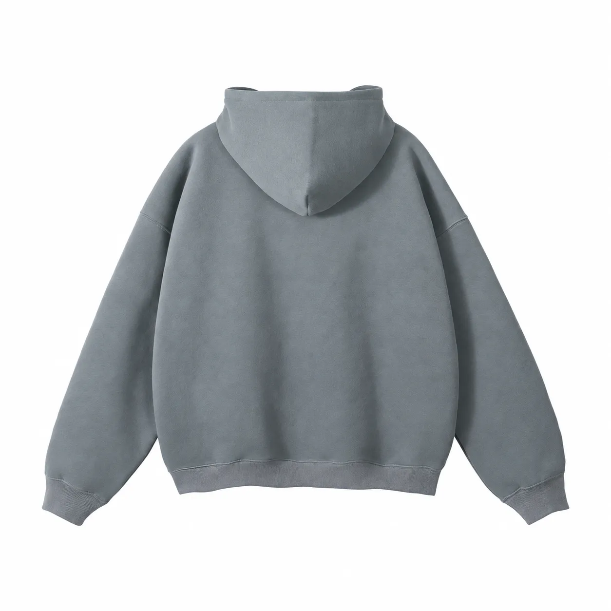 Loft 350 Hoodie in Asphalt Grey, back view