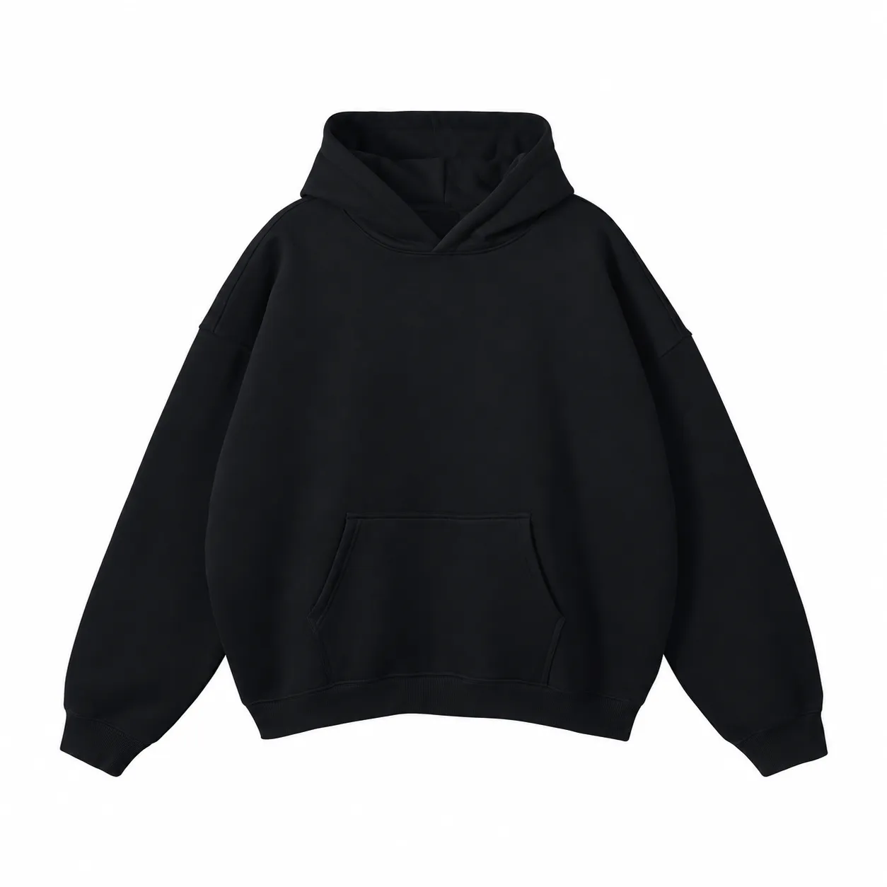Loft 350 Hoodie in Black, front view
