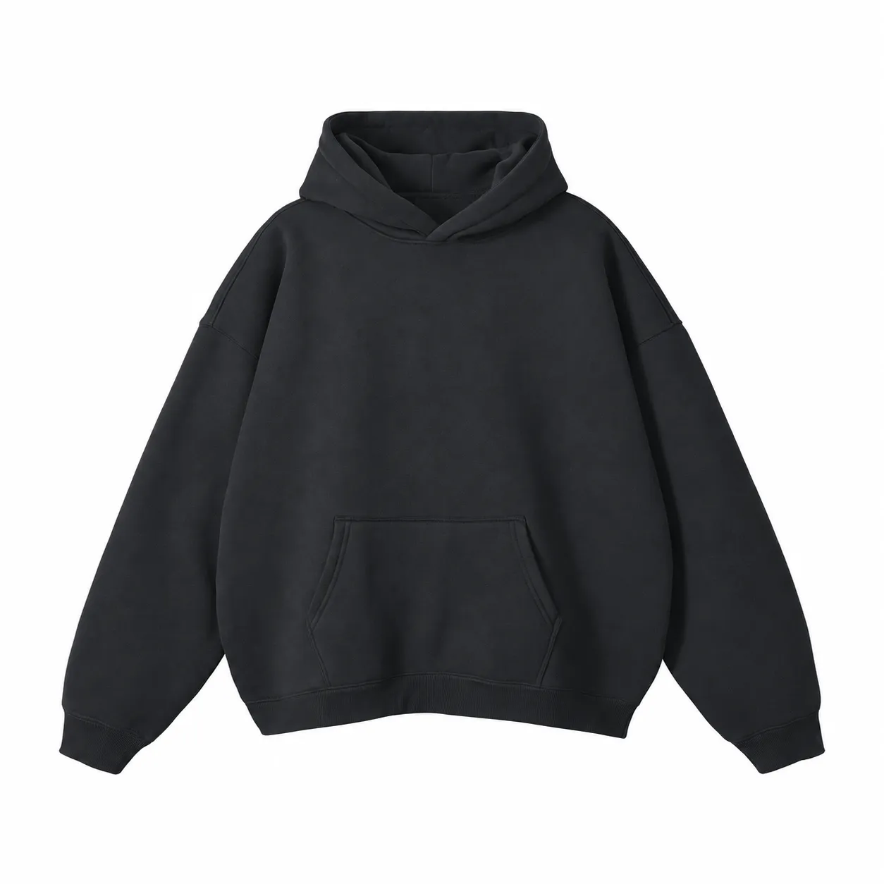 Loft 350 Hoodie in Dark Grey, front view