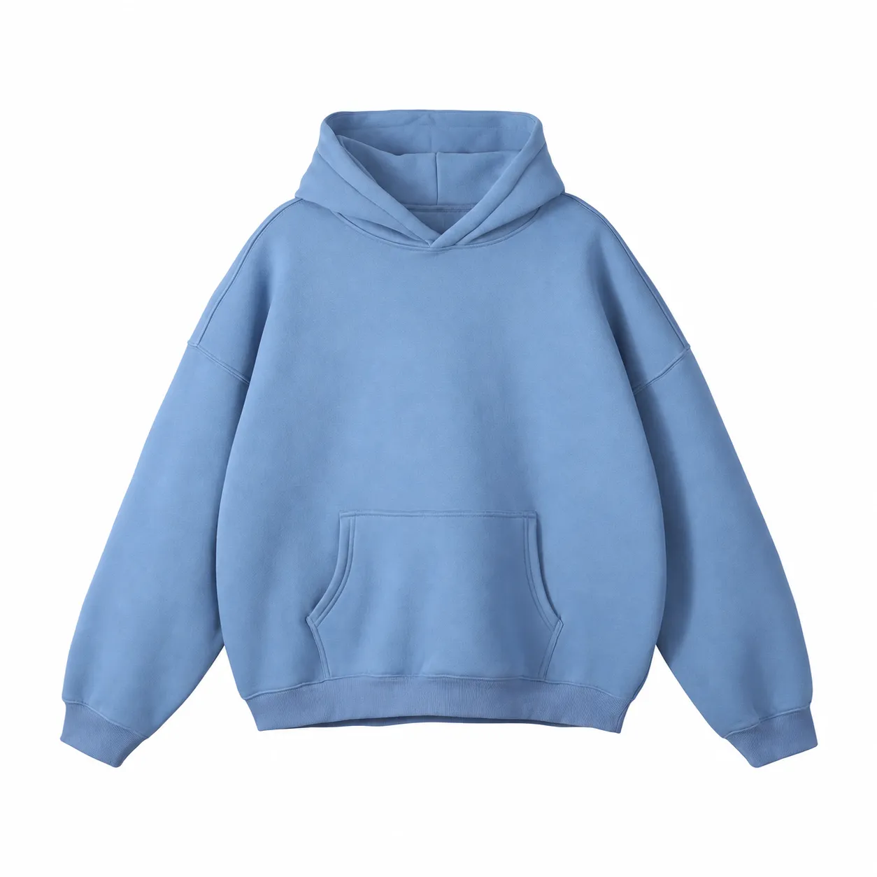 Loft 350 Hoodie in Mid Blue, front view