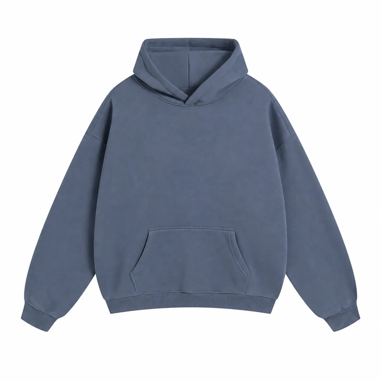 Loft 350 Hoodie in Slate Blue, front view