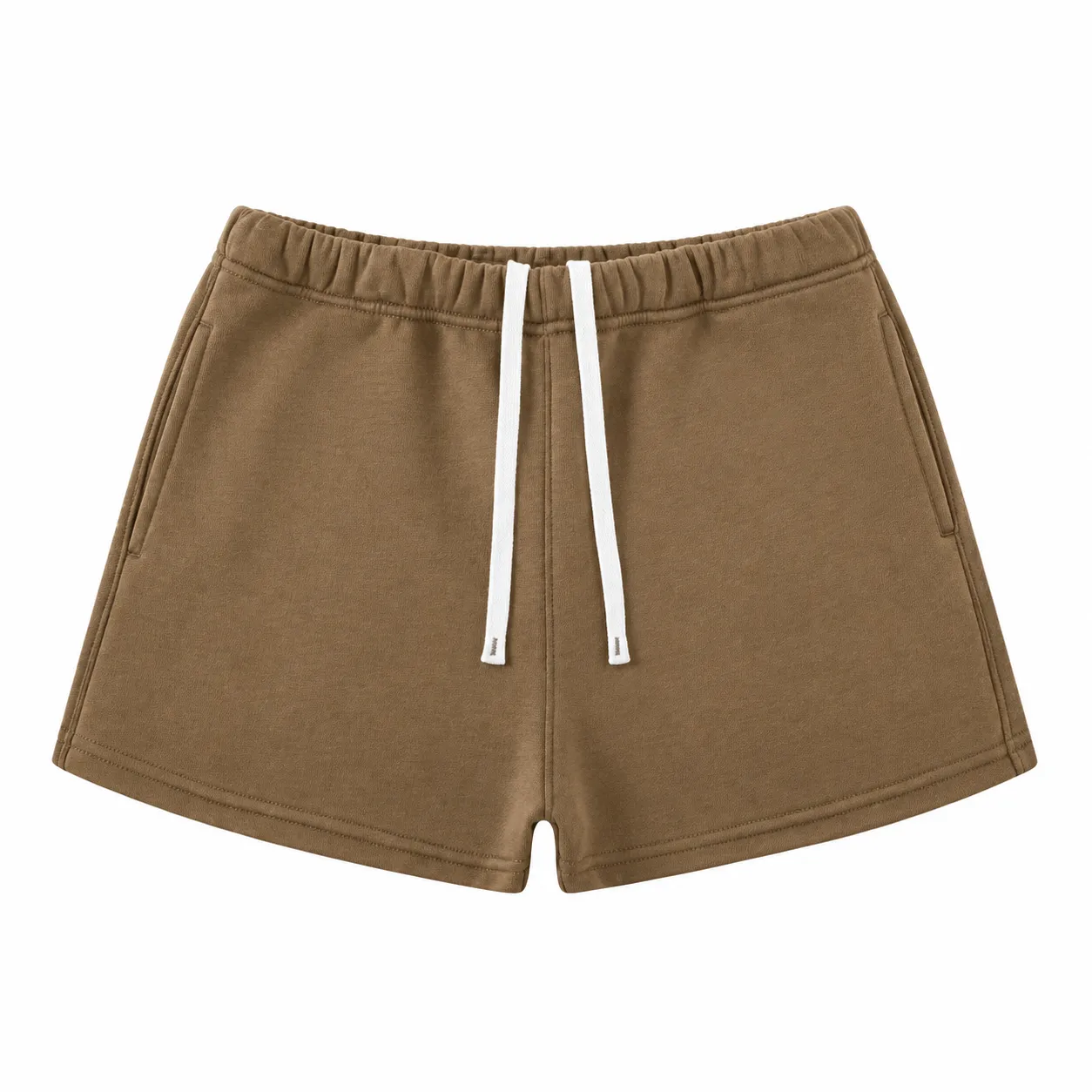 Rise 350 Mock-Neck in Brown, matching bottoms · front view