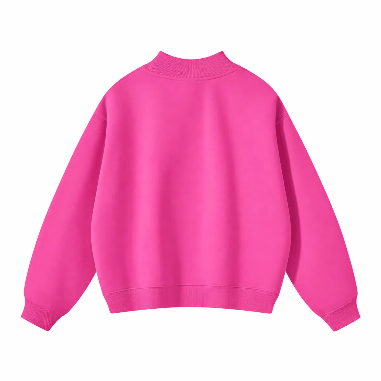 Rise 350 Mock-Neck in Coral Pink, back view