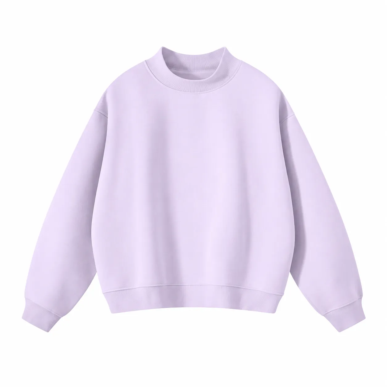 Rise 350 Mock-Neck in Lilac, front view