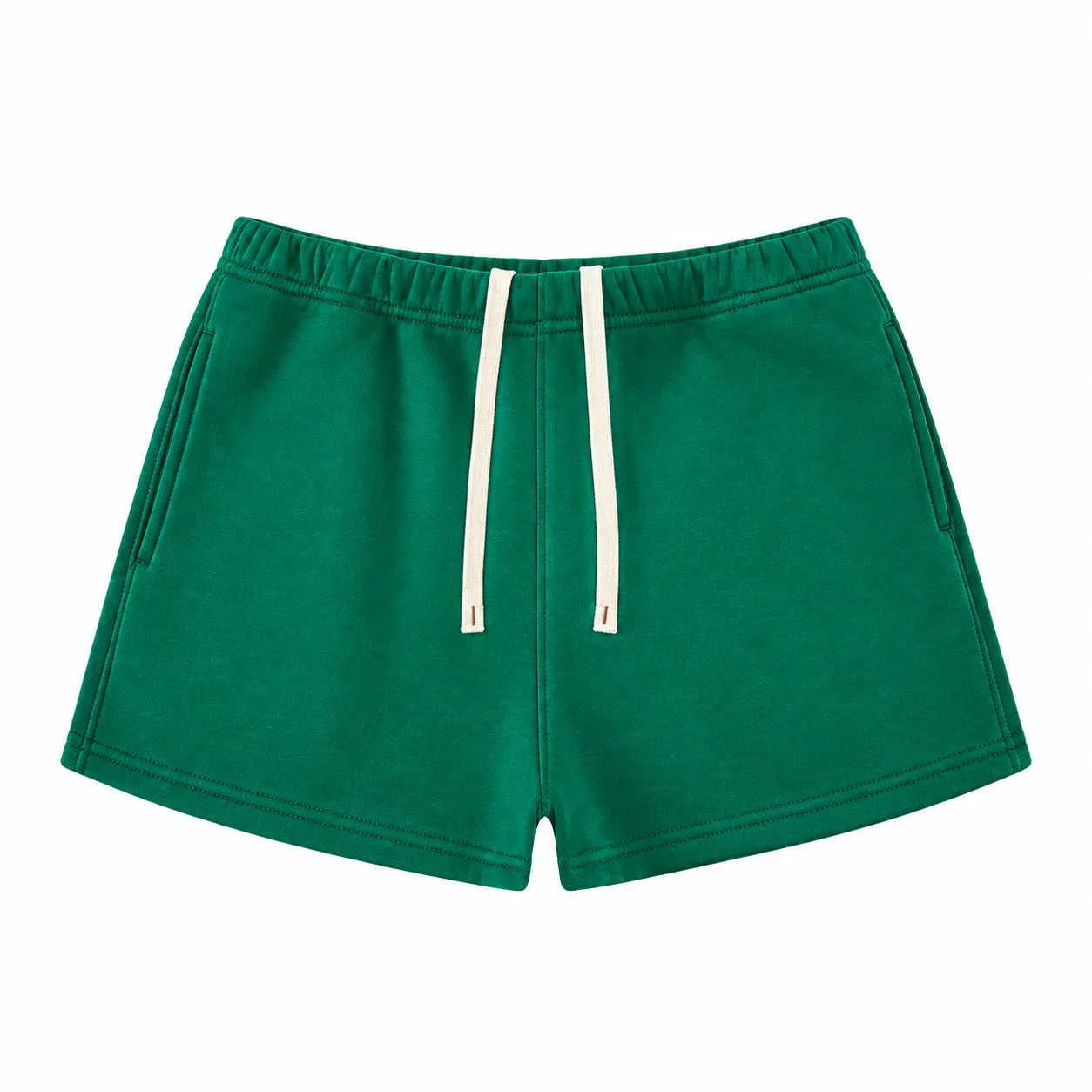 Rise 350 Mock-Neck in Green, matching bottoms · front view