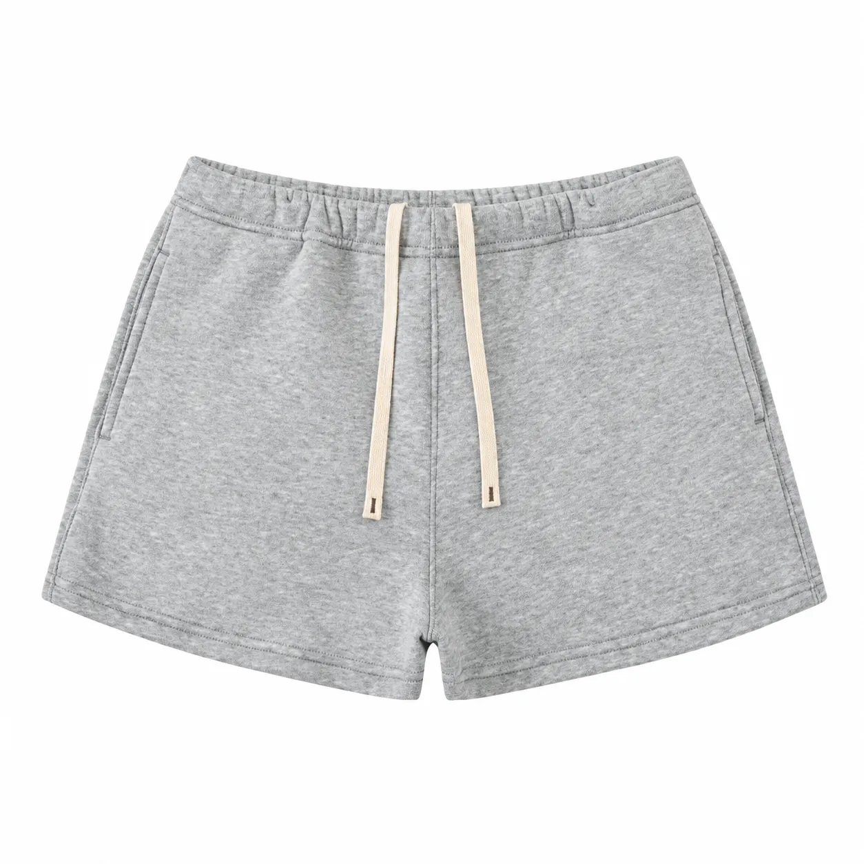 Rise 350 Mock-Neck in Light Grey, matching bottoms · front view