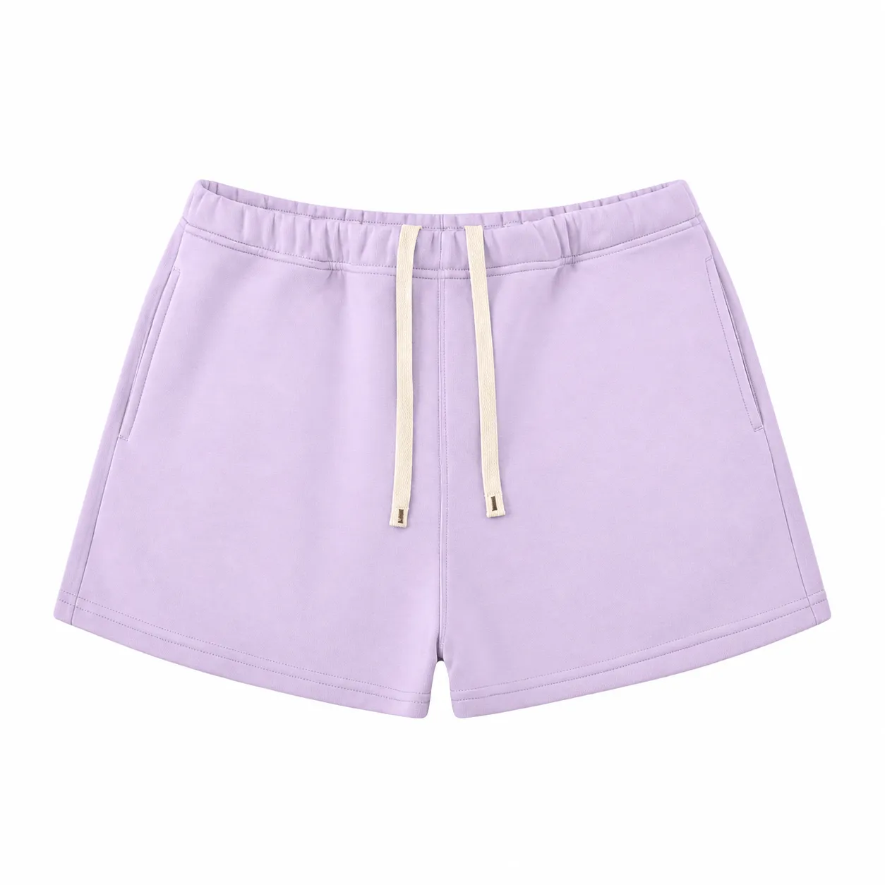 Rise 350 Mock-Neck in Lilac, matching bottoms · front view