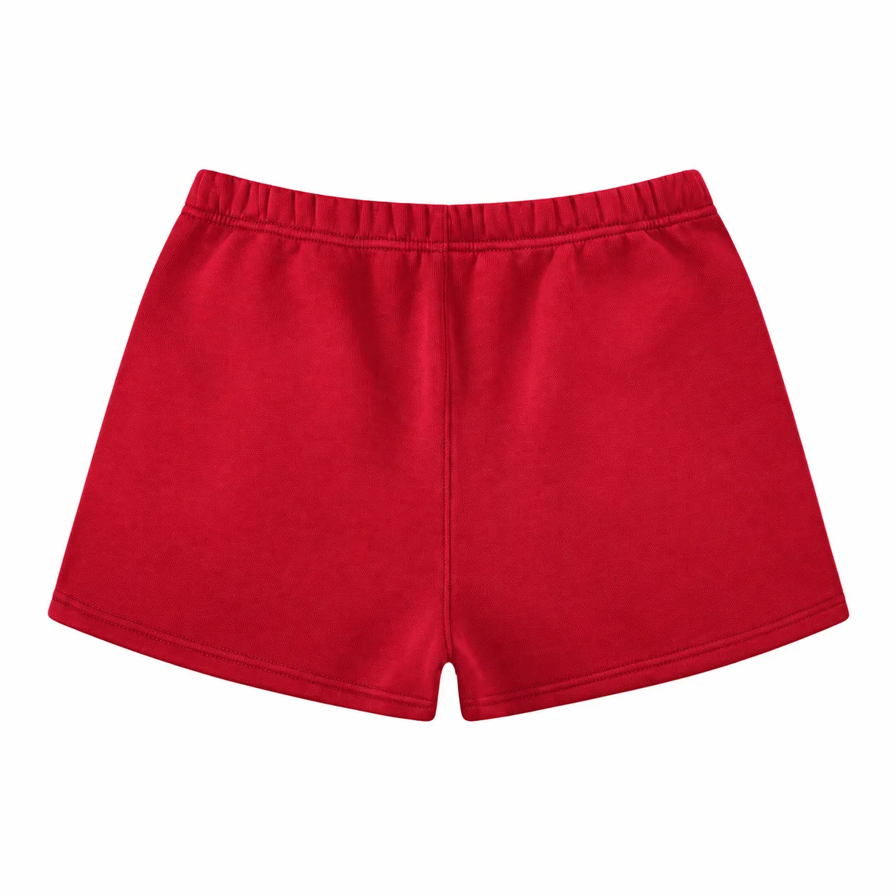 Rise 350 Mock-Neck in Red, matching bottoms · back view