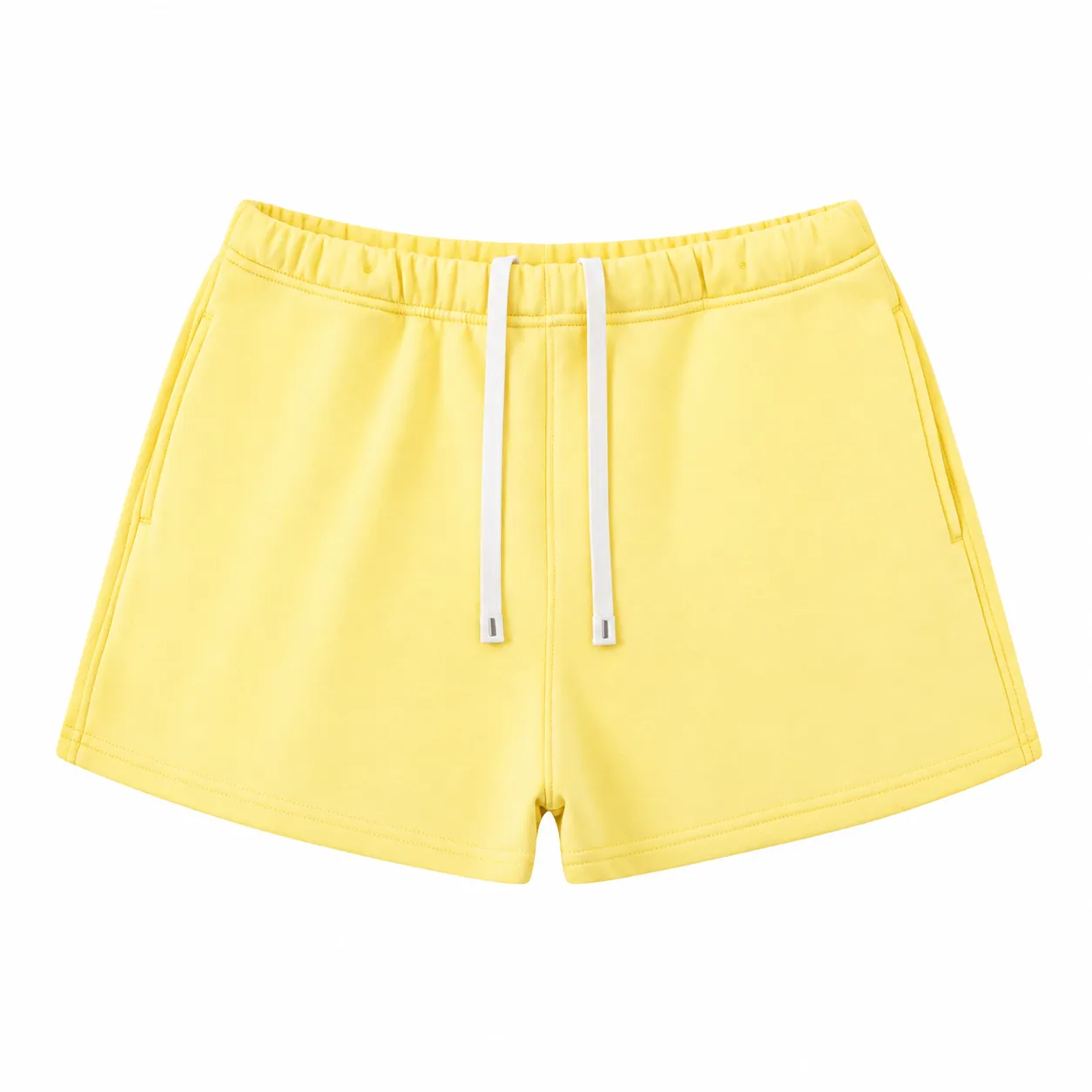 Rise 350 Mock-Neck in Yellow, matching bottoms · front view